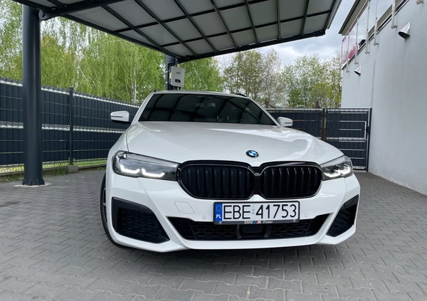 BMW Seria 5 cena 189900 przebieg: 69000, rok produkcji 2021 z Bełchatów małe 379